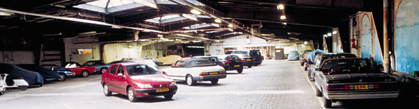 Parkeergarage in Amserdam nabij Amstel station NS